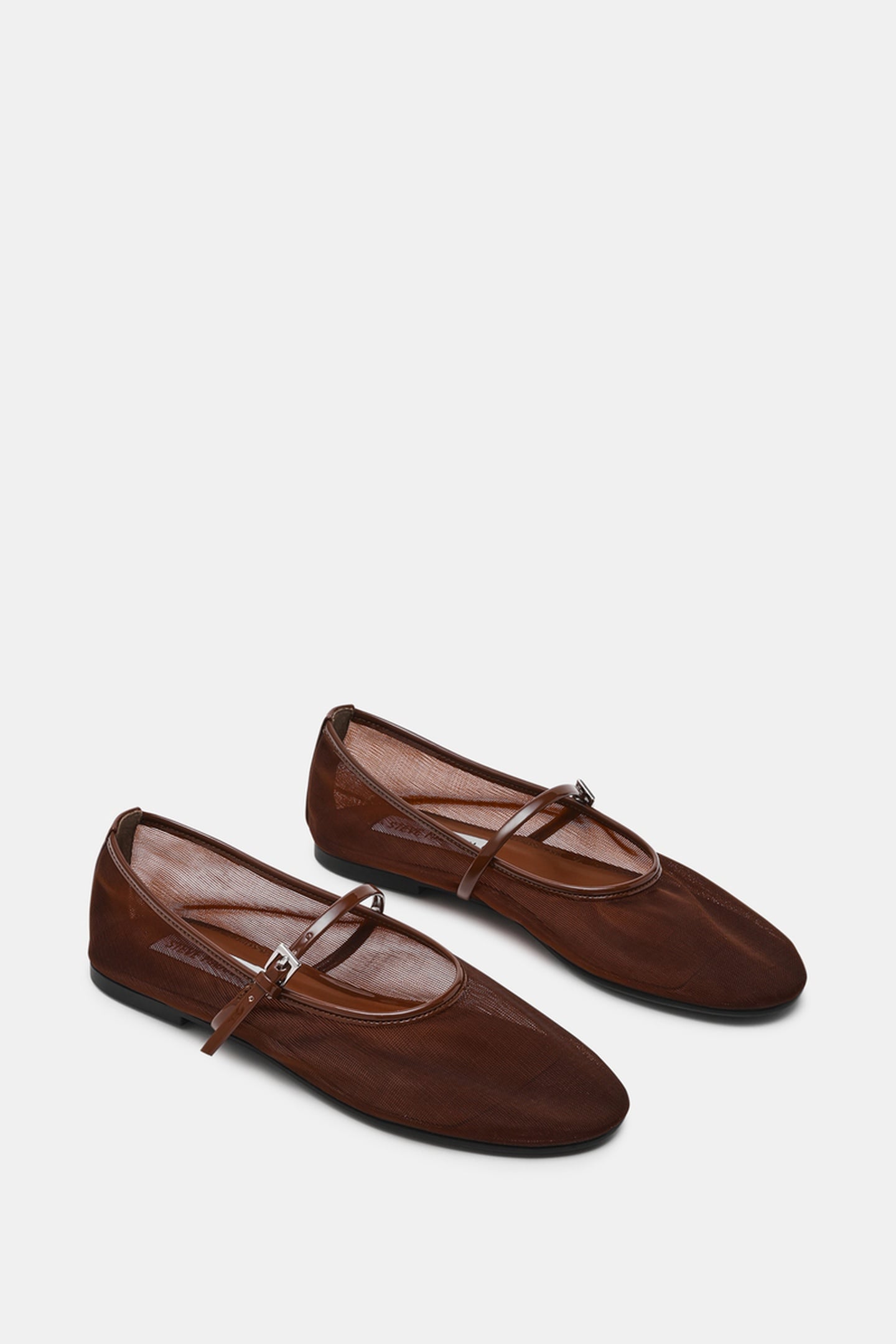 Steve Madden Mash Flat Shoes Dk Sepia Brown Maat: 42 | Ballerina's Outlet | Dames | Bruin