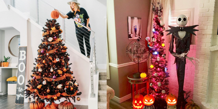 Trend 2019: Geen kerstboom maar een Halloween-boom 