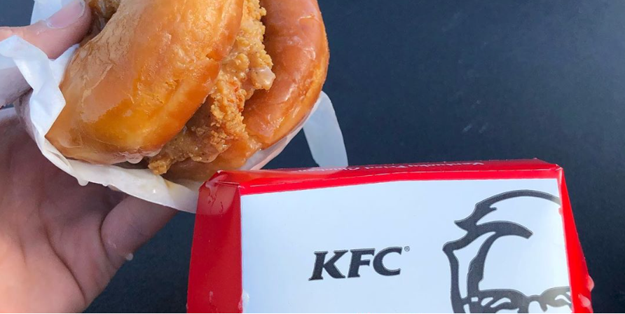 KFC introduceert kip met donuts