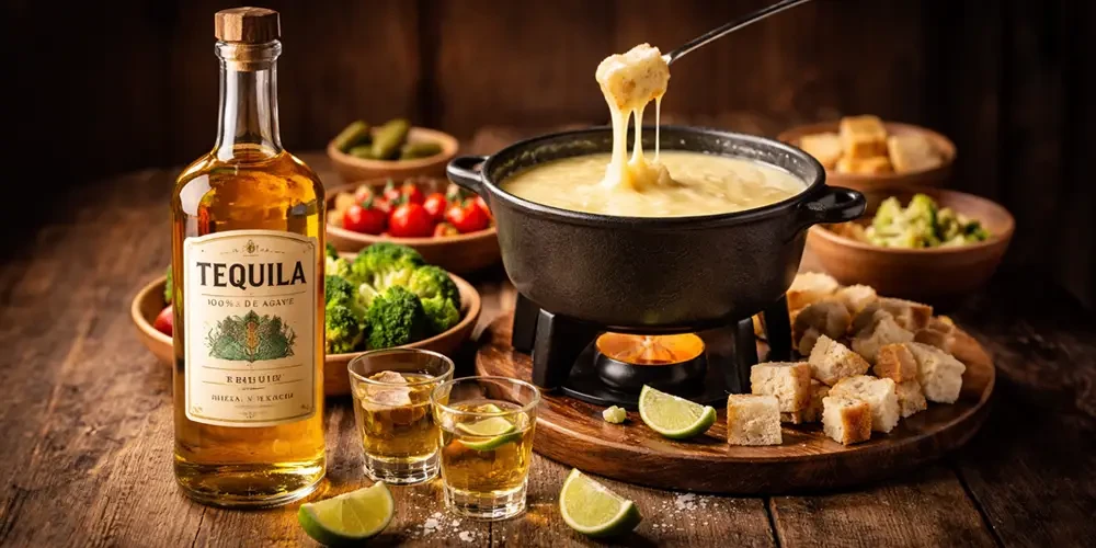 Kaasfondue met tequila is dé nieuwe food trend van deze winter