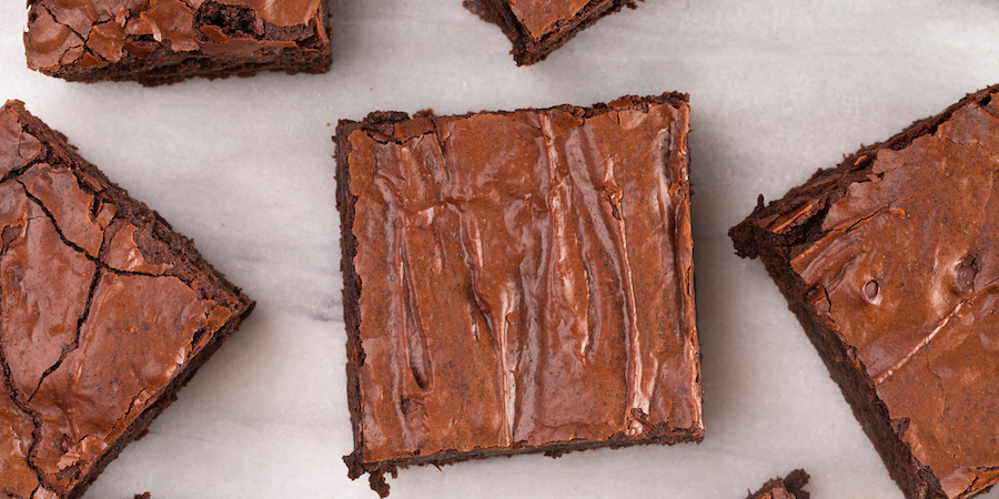 Zo maak je deze goddelijke brownies met maar twee ingrediënten