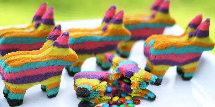 Recept: Maak deze leuke en lekkere piñata koekjes zelf!
