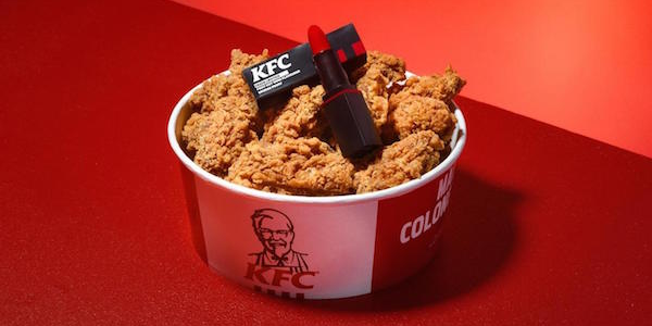 KFC komt met lipstick die naar kip smaakt