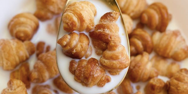 Dit is een te leuk recept en moet je proberen: Croissant Cereals 