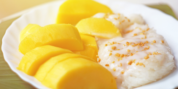 Haal Thailand in huis door deze Sticky Rice met mango
