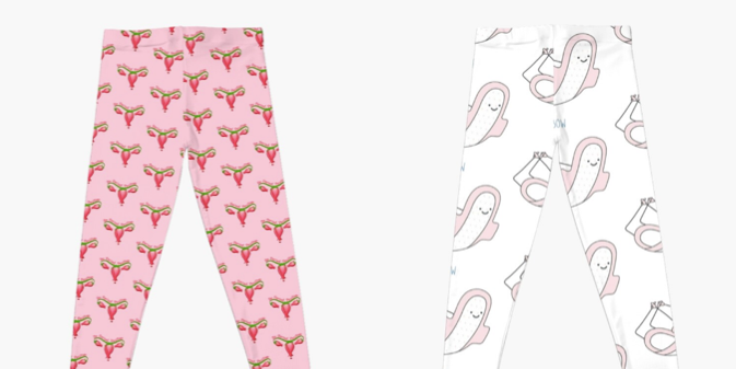 Bizarre trend: Period Positive leggings om je menstruatie te omarmen 