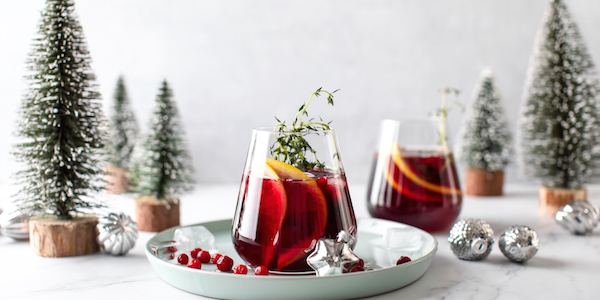 Perfect voor kerst: Cranberry Gin Tonic Cocktail
