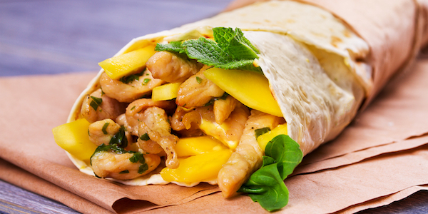 Het proberen waard: Tortillas met kip en mango