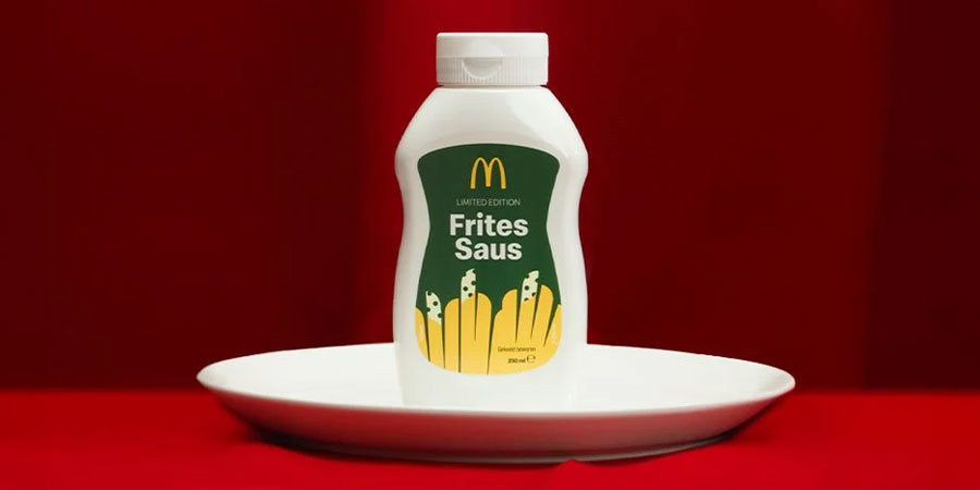 McDonald’s komt met limited edition flessen fritessaus