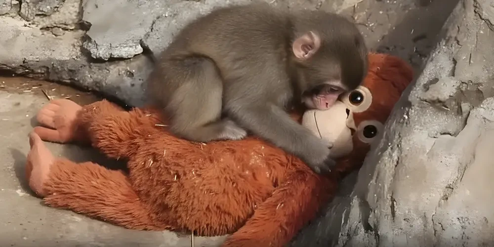 IKEA knuffelaap uitverkocht na virale video met aapje Punch