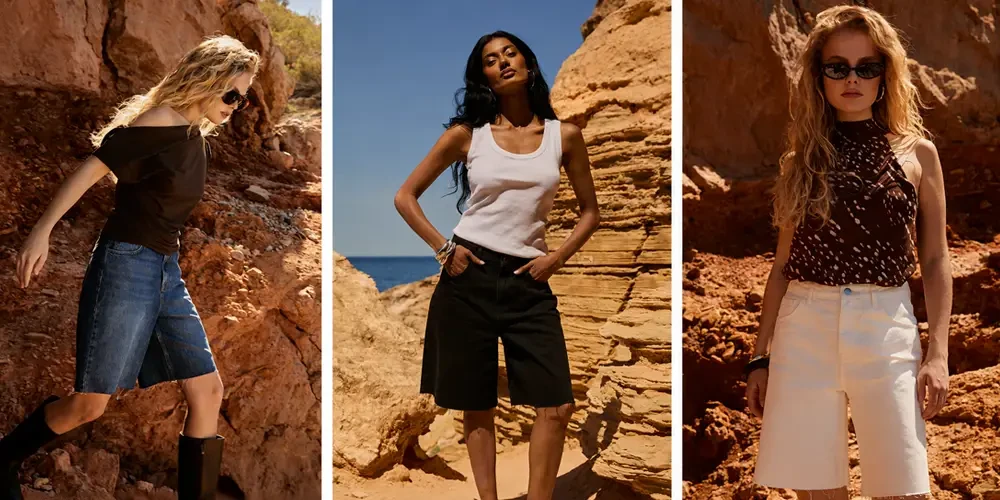 Jorts voor dames: de mooiste baggy en wide leg jorts om nu te kopen