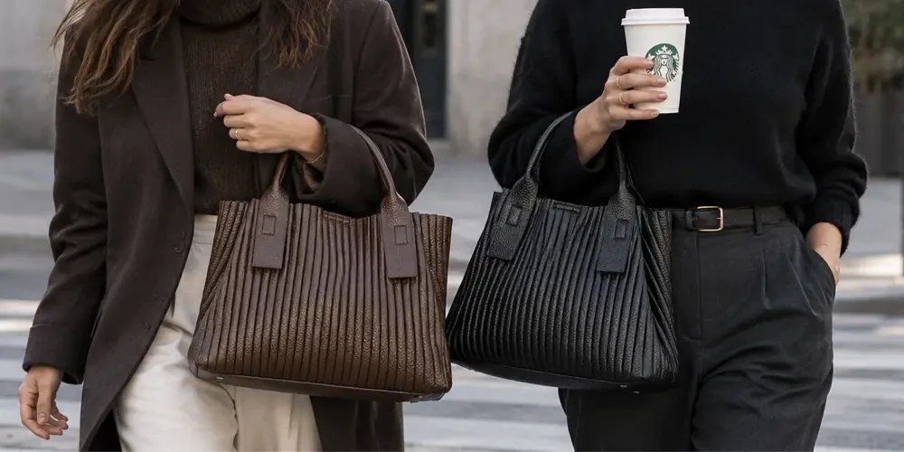 Deze HEMA shopper is een dupe van de The Row Brown Noah Tote